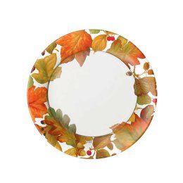 Paptallerkner fra Caspari, Egetrsblade, Forret/dessert 8 stk.