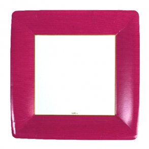 Caspari Paptallerkner Middag - Pink, 8 stk.