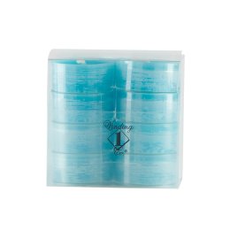 Turkis fyrfadslys, 12 stk.