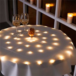 LED lyskde, Slv, 3,15 meter 