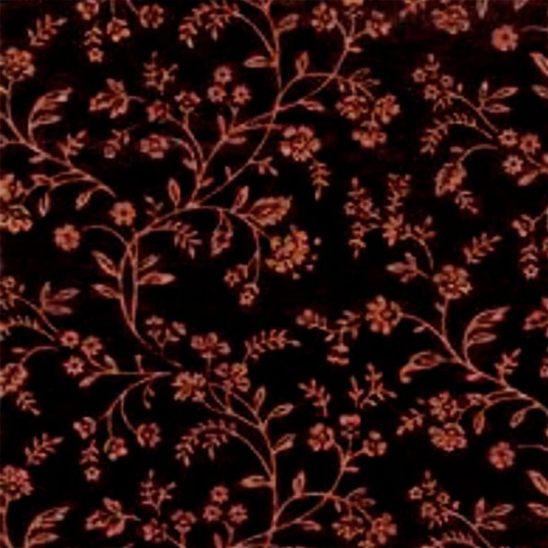 Papir, Sort med kobberblade, A4, 5 stk.