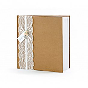 Gstebog, Kraft/kvist med blondebnd