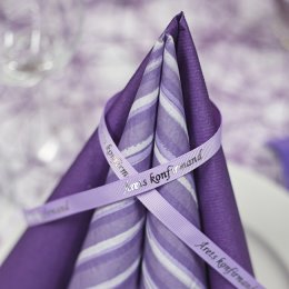 Ihr servietter, Lilla striber, frokoststr. 20 stk.