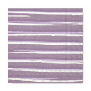 Ihr servietter, Lilla striber, frokoststr. 20 stk.