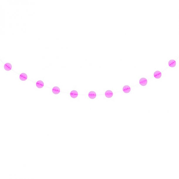 Pom pom/honeycomb ranke MINI, Lyserd