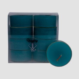 Petroleumfarvede (mrk) fyrfadslys, 12 stk.