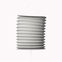 Papirlanterne cylinder, slv 16