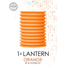 Papirlanterne cylinder, orange 16