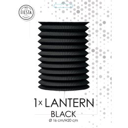 Papirlanterne cylinder, sort 16
