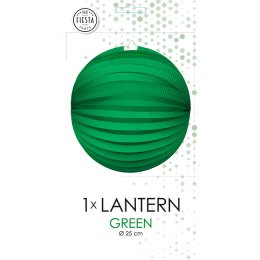 Papirlanterne rund, grn 25