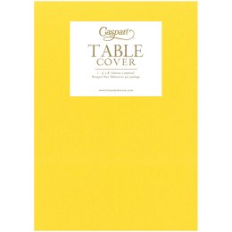 Papirsdug fra Caspari, Gul, 160x250 cm.