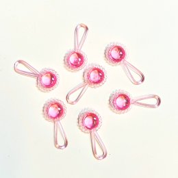 Barnedb Bordpynt, Mini rangler, 12 stk. lyserd