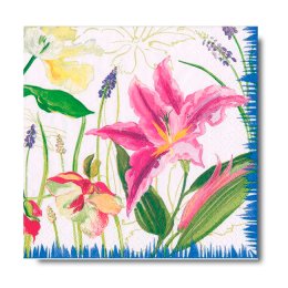 Caspari servietter, Isabelles garden, middagstr. 20 stk.