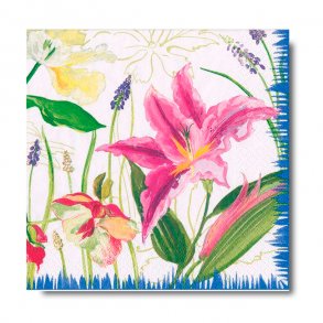 Caspari servietter, Isabelles garden, middagstr. 20 stk.