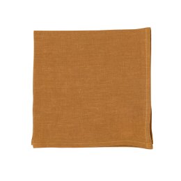 Stofserviet i hr, Okker, 40x40, 2 stk.