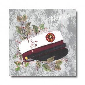 Ihr servietter, Student rd, frokoststr. 20 stk.