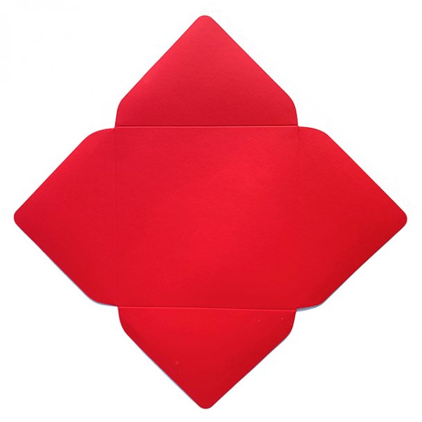 Wrapper Square, Mat Rd, 15 x 15 cm