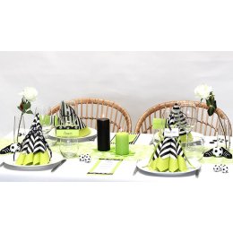 Borddkning Lime strib