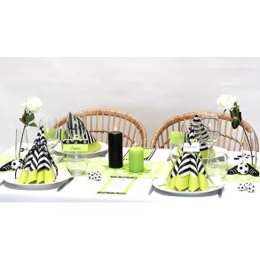 Borddkning Lime strib