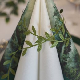 Borddkning Grn natur