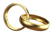 Bordkort - guldbryllup