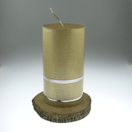 Store trskiver til bloklys, vaser mm, 2 stk.