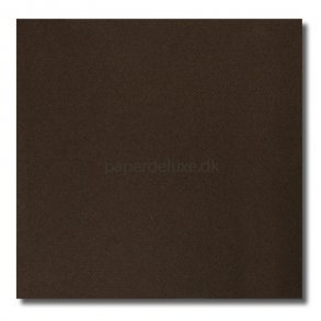 Gennemfarvede Brun airlaid/tekstilservietter, middag, 12 stk.
