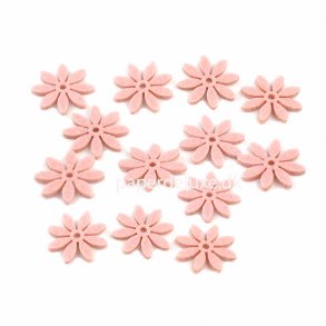 Filt blomster lyserd mellem str. 18 stk.