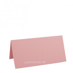 Bordkort/glaskort - Gammelrosa