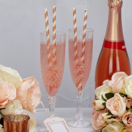 Sugerr, Shiny kobber/rose gold, 10 stk.