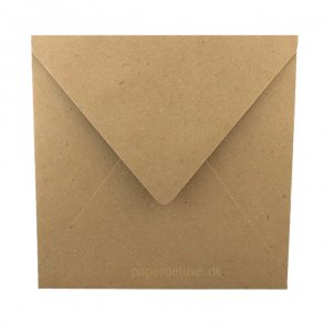 Kuvert, Kraft, 16,5 x 16,5