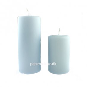 Lysebl/babybl bloklys, 6x15 cm.,  54 timer, 1 stk. (det hje)