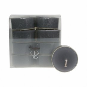 Mrkegr fyrfadslys, 16 stk.