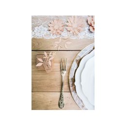 Papirblade, pudder/nudefarvet, 3 x 3 stk.