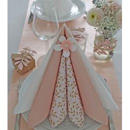 ske, kraft papir - inkl. bnd og tag, 10 stk.