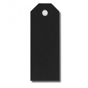 Manillamrke, sort, 20 stk. 3x8 cm.