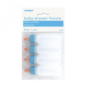 Barnedb Bordpynt, Sutteflasker, 4 stk. lysebl