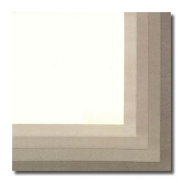 Ihr hr/sand striber, airlaid/tekstilservietter, middagsstr. 12 stk.