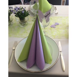 Ihr Lime airlaid/tekstilservietter, middagsstr. 12 stk.