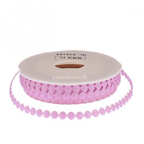 Satinbnd, perla lyslilla, 10 meter