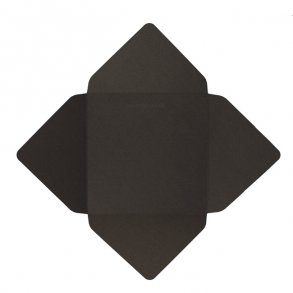 Wrapper Square, Brun Metallic, 15 x 15 cm.