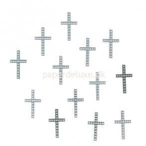 Kors til bordkort og bordpynt - 25 stk.