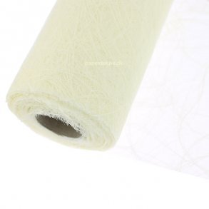 Bordlber Rhvid/creme, 0,30 mtr x 25 mtr.