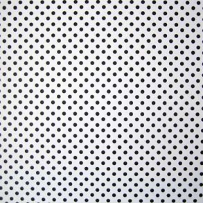 Designark, Hvid med sorte Prikker 30,5 x 30,5