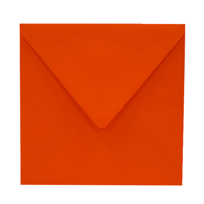 Kuvert stor (til wrapper/store kort) Orange