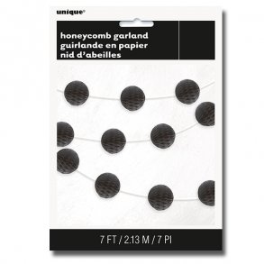 Pom pom/honeycomb ranke MINI, sort