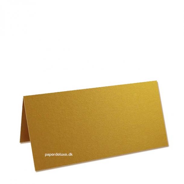 Bordkort/Glaskort - Guld Metallic