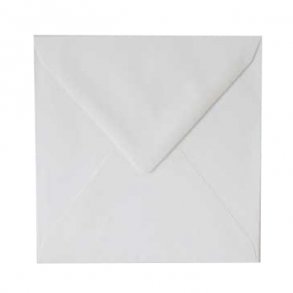 Kuvert, Hvid 16,5 x 16,5