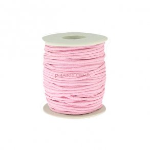 Lyserd bomuldvoksbnd, 20 meter