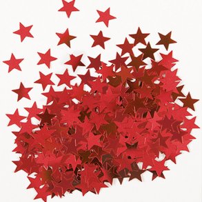 Konfetti, Rde Stjerner, 14 gr.